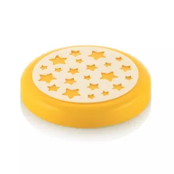 Silikomart Professional Stars Decor Pastry Topper Mold - ø 180 mm x h 2.5 mm
