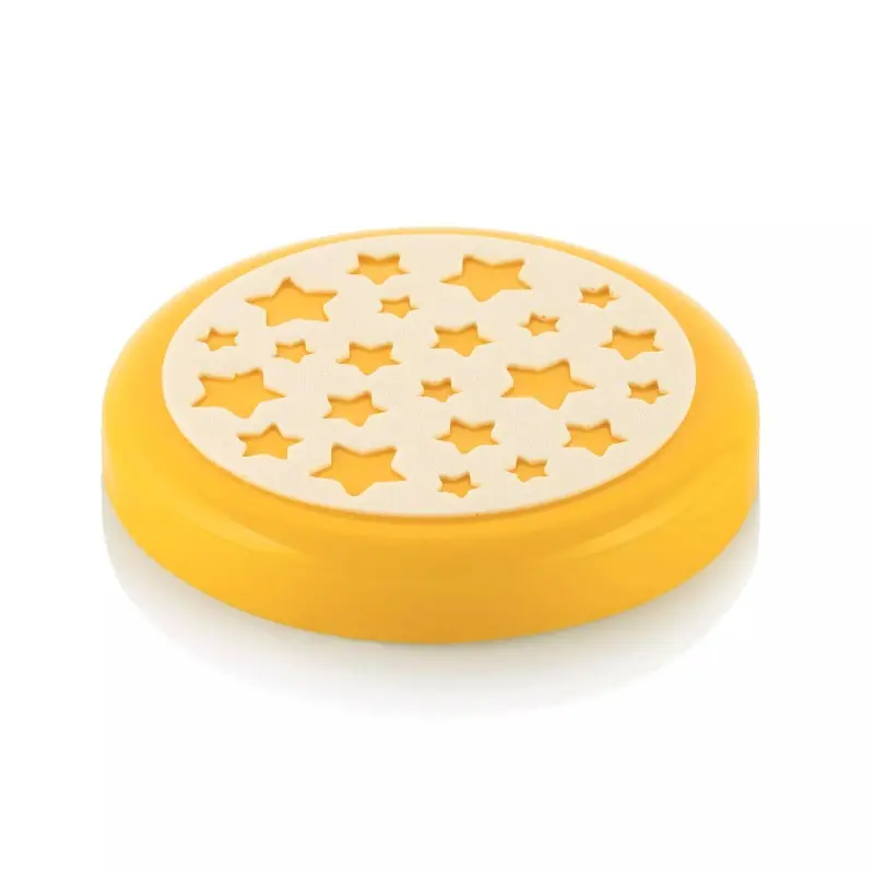 Silikomart Professional Stars Decor Pastry Topper Mold - ø 180 mm x h 2.5 mm