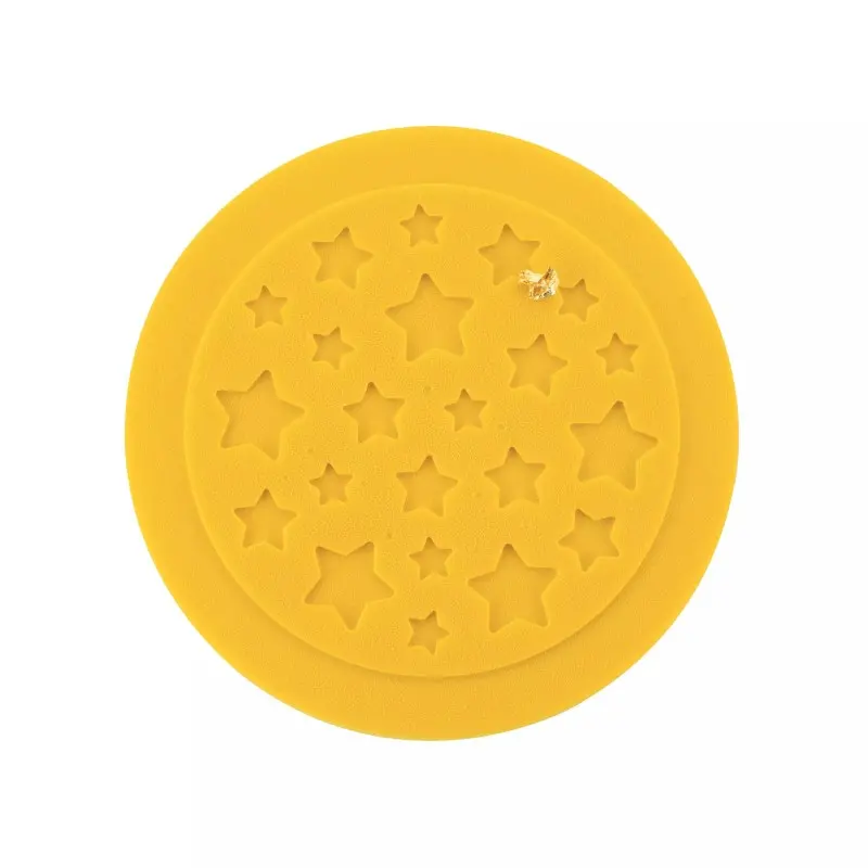 Silikomart Professional Stars Decor Pastry Topper Mold - ø 180 mm x h 2.5 mm
