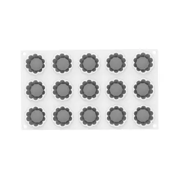 Silikomart Professional Charlotte 30 Mini Portion Silicone Pastry Mold - ø45 mm x h 25 mm - 30ml - 15 cavity