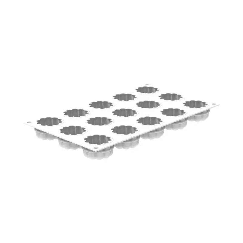 Silikomart Professional Charlotte 30 Mini Portion Silicone Pastry Mold - ø45 mm x h 25 mm - 30ml - 15 cavity