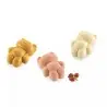 Silikomart Professional Teddy Bear XS 20 Mini Portion Silicone Pastry Mold - 50 mm x 36 mm x h 21 mm - 20ml - 18 cavity