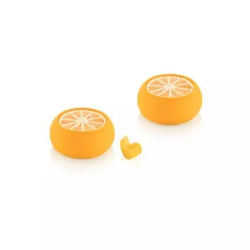 Silikomart Professional The slice of citrus 100 Single Portion Silicone Pastry Mold - ø70 mm x h 31 mm - 100ml - 6 Cavity