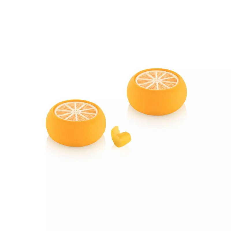 Silikomart Professional The slice of citrus 100 Single Portion Silicone Pastry Mold - ø70 mm x h 31 mm - 100ml - 6 Cavity