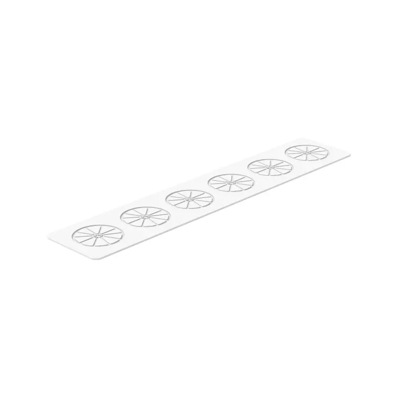 Silikomart Professional The slice of citrus 100 Single Portion Silicone Pastry Mold - ø70 mm x h 31 mm - 100ml - 6 Cavity