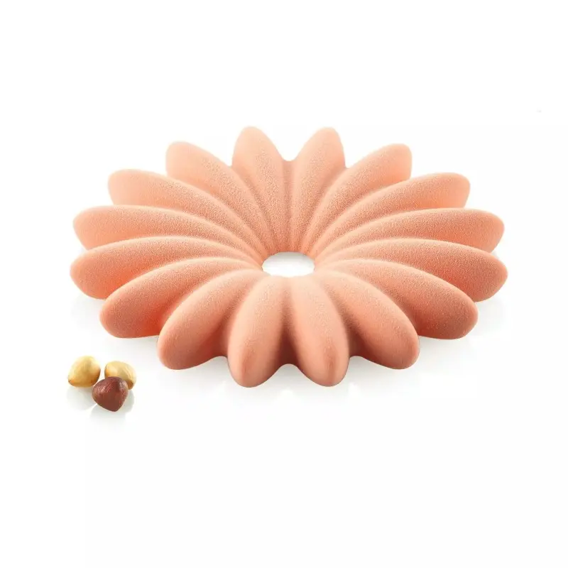 Silikomart Professional Bloom 300 Silicone Entremet Mold - ø173 mm x h 22 mm - 300ml