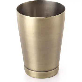 Barfly 18 oz Shaker/Tin - Antique Gold - Set of 6