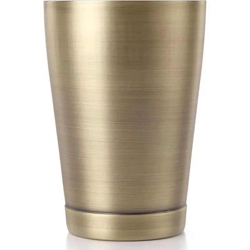 Barfly 18 oz Shaker/Tin - Antique Gold - Set of 6