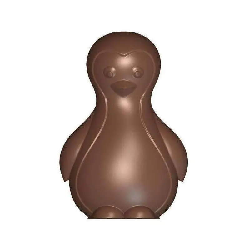 Polycarbonate 3D Penguin Chocolate Mold - 120 mm x 82 mm - 265gr Polycarbonate 3D Penguin Chocolate Mold - 120 mm x 82 mm - 265gr