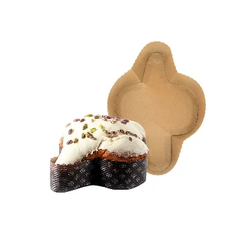 Colomba Large Dove Paper Loaf Cake Mold - 12 1/2" x 8 1/2" x 2 1/2" - 60 pieces