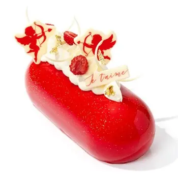 Cupid Edible Chocolate Decoration 4.5 x 5.8 cm - 75 pcs