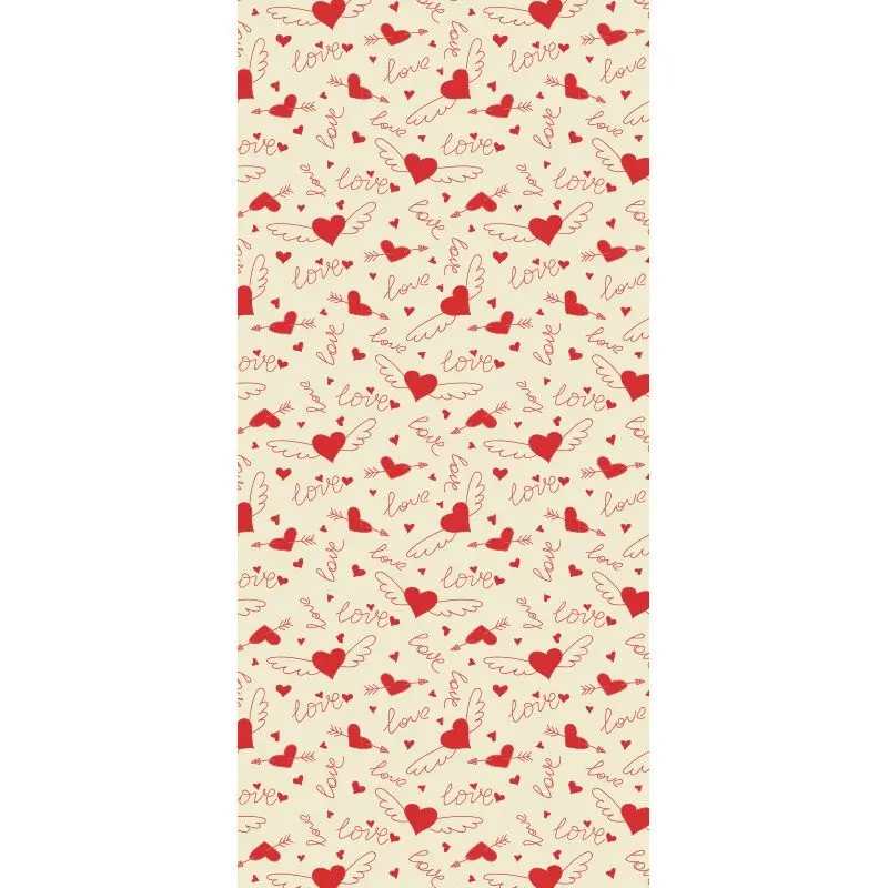 Love and Flying Hearts Chocolate Transfer Sheets 30 x 40 cm - Pack of 10