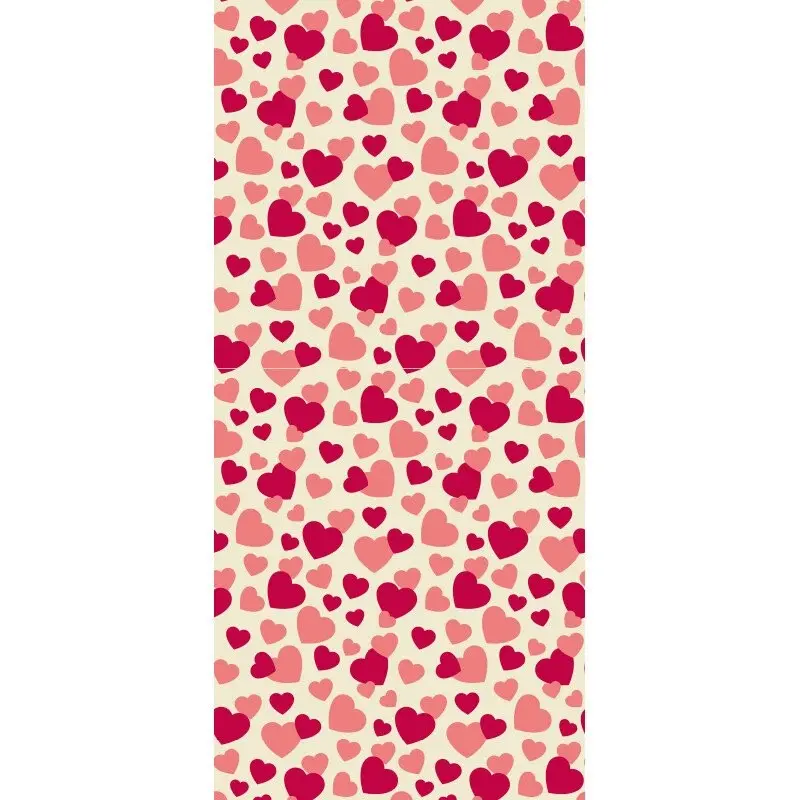 Pink and Red Hearts Chocolate Transfer Sheets 40 x 30 cm - Pack of 10 Pink and Red Hearts Chocolate Transfer Sheets 40 x 30 cm - Pack of 10