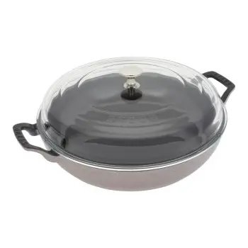 Staub 3.5-qt Braiser with Glass Lid - Lilac