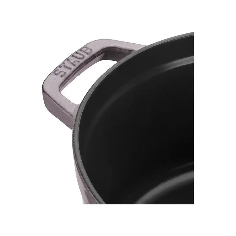 STAUB 11028107 Staub 7-qt Round Dutch Oven - White Truffle STAUB 11028107 Staub 7-qt Round Dutch Oven - White Truffle