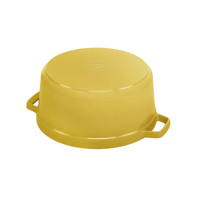 Staub 7-qt Round Dutch Oven - Citron