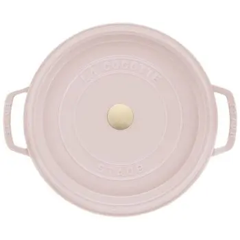 Staub 7-qt Round Dutch Oven - Pink Peony