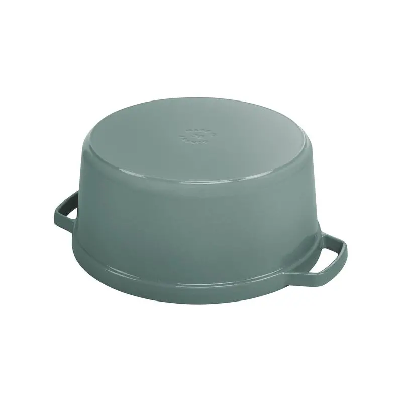 Staub 7-qt Round Dutch Oven - Eucalyptus Staub 7-qt Round Dutch Oven - Eucalyptus