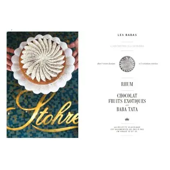 Le livre de pâtisserie Stohrer by Jeffrey Cagnes - Hardcover - French Language