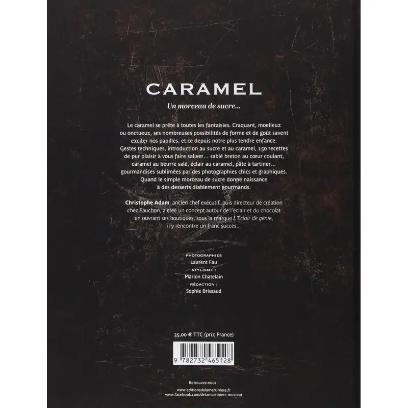 Caramel by Christophe Adam - Hardcover - French