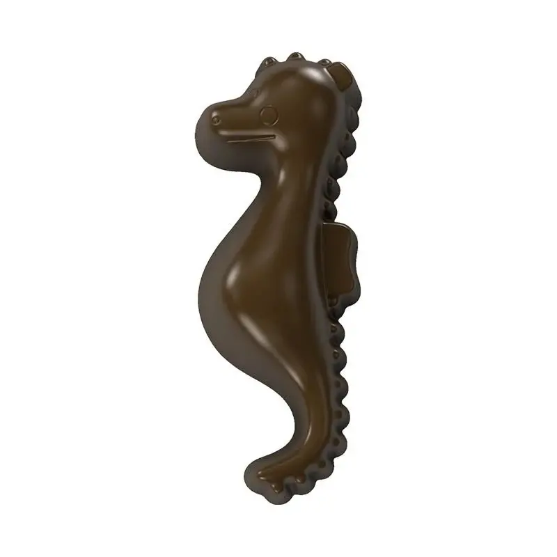 Polycarbonate Seahorse Chocolate Mold - 102.2 mm x 38.5 mm x 20 mm - 35.5 gr - 6 cavity