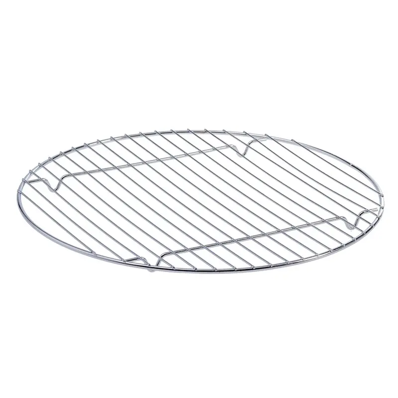 Round Polished Metal Cooling and Glazing Rack - ø 400 mm Round Polished Metal Cooling and Glazing Rack - ø 400 mm