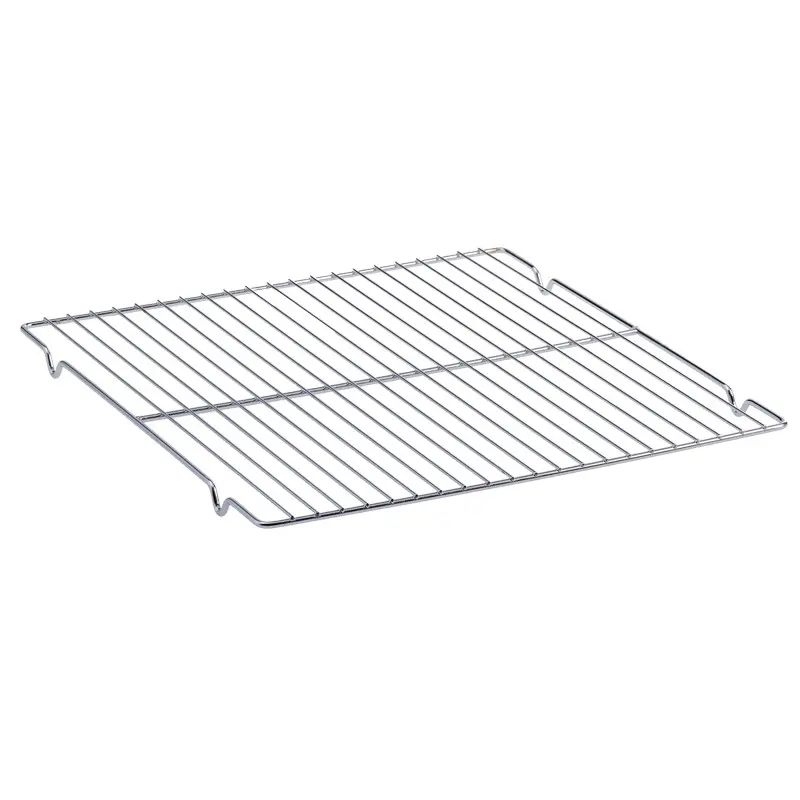 Rectangular Polished Metal Cooling and Glazing Rack - 588 mm x 390 mm x h 25 mm Rectangular Polished Metal Cooling and Glazing Rack - 588 mm x 390 mm x h 25 mm