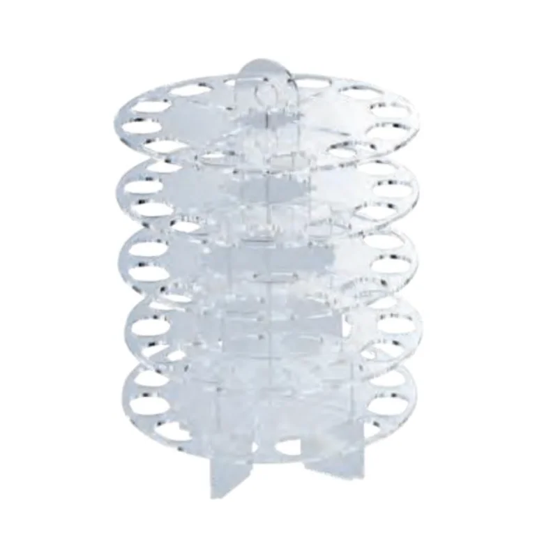 3-Tier Plexiglass Macaron Tower Display Stand for 60 Macarons - ø 247 mm x h 252 mm 3-Tier Plexiglass Macaron Tower Display Stand for 60 Macarons - ø 247 mm x h 252 mm