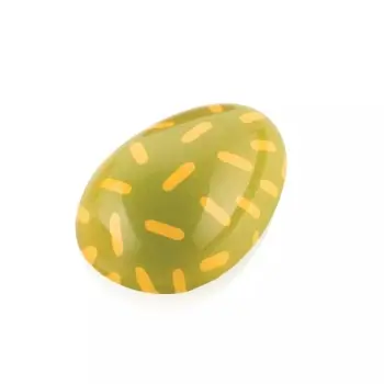 Silikomart Professional Choco Stamp E- 4 Easter Designed Stamps for Chocolate Egg Molds - ø31 x h 19 mm