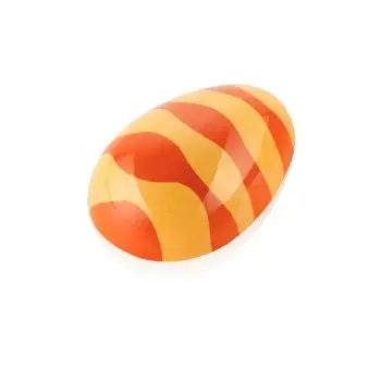 Silikomart Professional Choco Stamp E- 4 Easter Designed Stamps for Chocolate Egg Molds - ø31 x h 19 mm