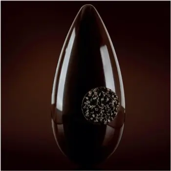 Polycarbonate PRECIOUS Chocolate Egg Mold - ø 104 mm x h 200 mm - 95gr