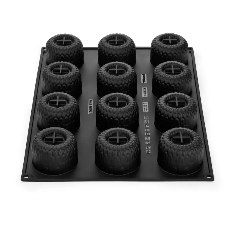 Professional Single Portion Regalia Silicone Mold by Nicolas Rouzaud - Ø mm 70×48 h - 12 cavity - 140 ml