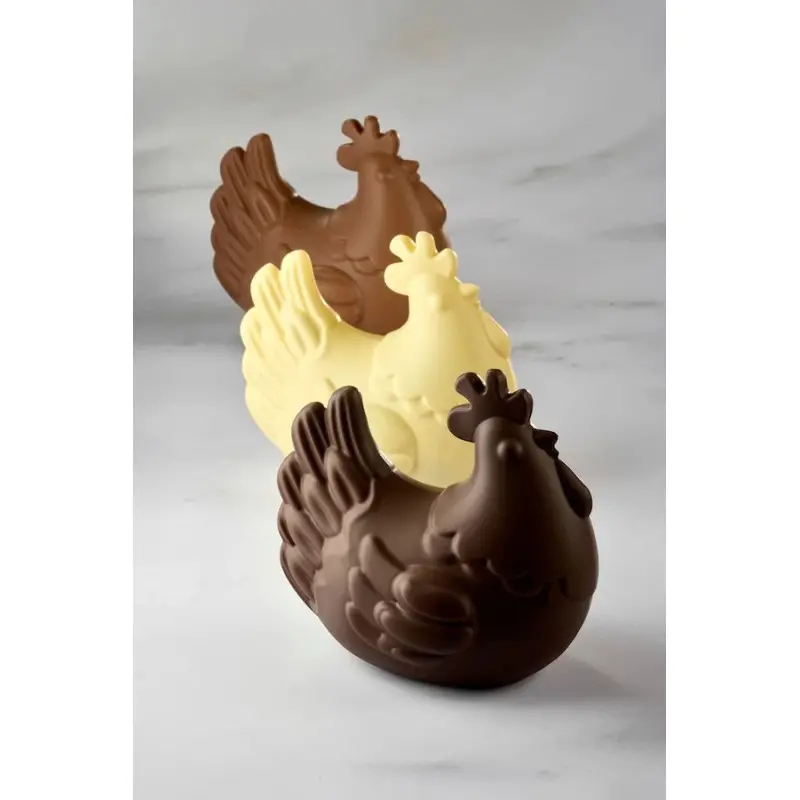 Pavoni Thermoformed Cesira Chocolate Mold - 175 mm x 120 mm × h 160 mm - 2 pcs Pavoni Thermoformed Cesira Chocolate Mold - 175 mm x 120 mm × h 160 mm - 2 pcs