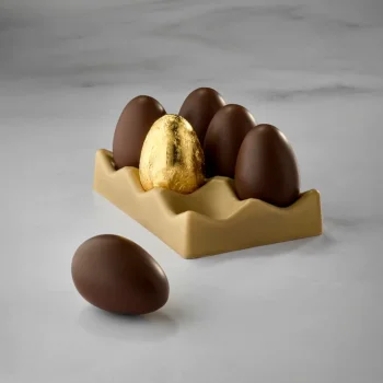 Pavoni Thermoformed Egg Carton Chocolate Mold kit - 163 mm × 112 mm × h 80 mm - 2 pcs