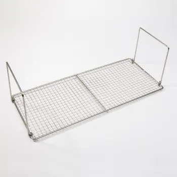 Rectangular Candying Glazing Grid with Handles - 350 mm x 150 mm