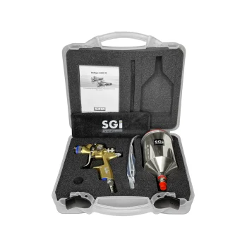 SATAjet 1000 B RP Air Brush by SATA with 5.0 Nozzle - Stainless Steel Spray Gun for Glazing, Icing and chocolate decor