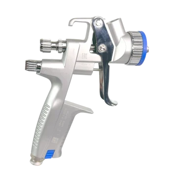 SATAminijet 4400 RP Air Brush by SATA - 1.2 Nozzle with 2 Aluminum 0.3L Cups - Stainless Steel Spray Gun for cocoa butter and c