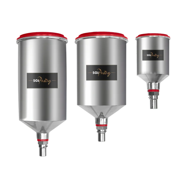 SATA Aluminum Gravity Flow Cup - 0.15L