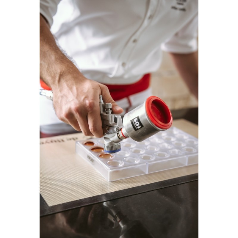 SATA Aluminum Gravity Flow Cup - 1L QCC