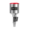 SATA Aluminum Gravity Flow Cup - 0.15L - QCC with 1/4-Turn Valve