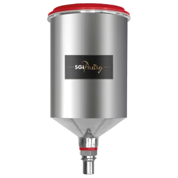 SATA Aluminum Gravity Flow Cup - 0.75 L - QCC