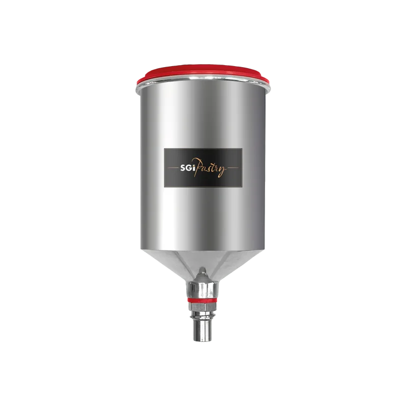 SATA Aluminum Gravity Flow Cup - 0.75 L - QCC