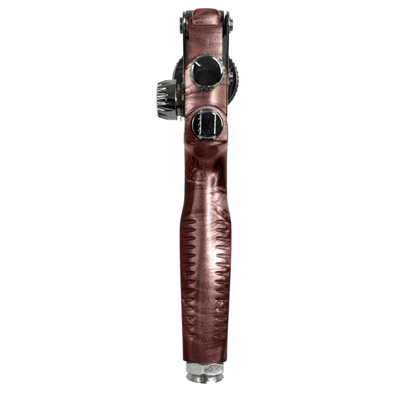 SATAminijet 4400 B HVLP Air Brush by SATA - 0.8 Nozzle with Aluminum 0.3L Cups - Stainless Steel Spray Gun for cocoa butter