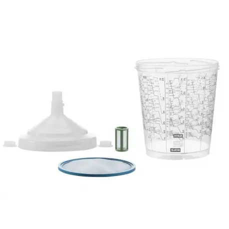 SATA RPS 0.6 l standard cup for SATA spray guns - Pack of 10 SATA RPS 0.6 l standard cup for SATA spray guns - Pack of 10