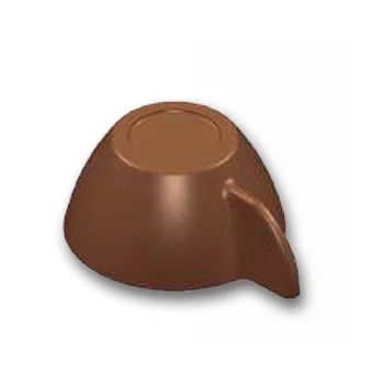 Polycarbonate Cup Chocolate Mold - Ø 71 mm x h 34 mm - 3 cavity