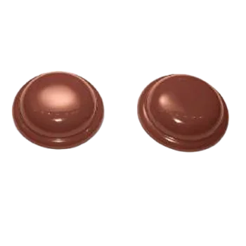 Polycarbonate French Macarons Chocolate Mold - Ø 45 mm x 12,65 mm - 3 x 5 cavity