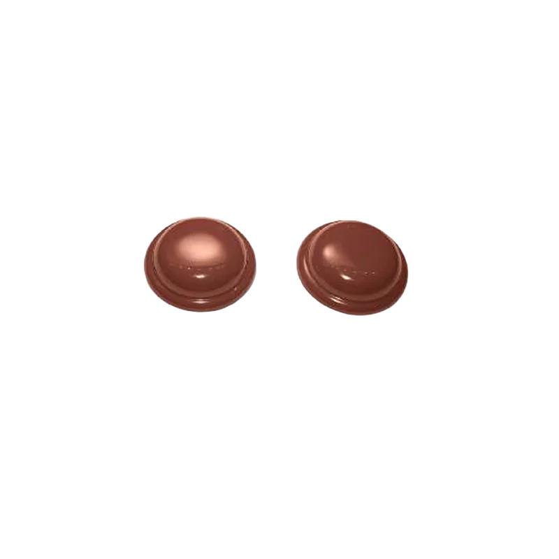Polycarbonate French Macarons Chocolate Mold - Ø 45 mm x 12,65 mm - 3 x 5 cavity