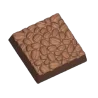 Polycarbonate Square Napolitains with Coffee Beans Chocolate Mold -