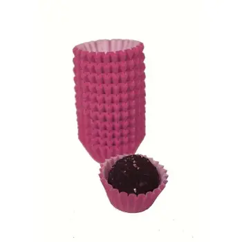 Pink Paper Cups - 22mm x 30mm x 18mm h - 110gr - 1000pcs