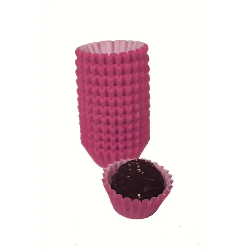 Pink Paper Cups - 22mm x 30mm x 18mm h - 110gr - 1000pcs